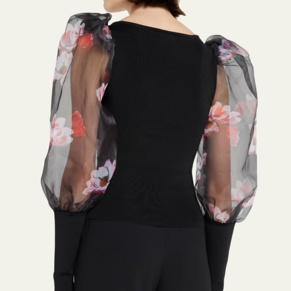 Alice and Olivia sweater blouse top - Picture 2 of 4